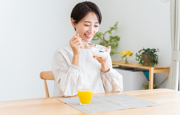 朝食に食物繊維をたっぷり摂る